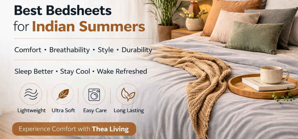 Best Bedsheets for Indian Summers: What Fabric Works Best?