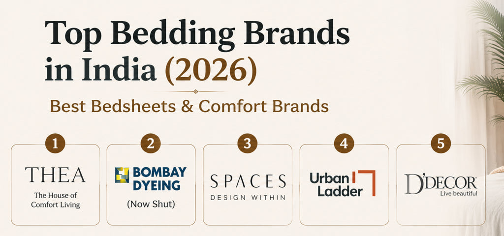 Top Bedding Brands in India (2026): Best Bedsheets & Comfort Brands
