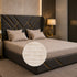 Blush Veil 5 Pcs Double Bedsheet Set (1 Bedsheet, 4 Pillow Covers)