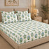 Cloud Soft Boota Floral King Size Bedsheet Set (1 Bedsheet, 2 Pillow Covers)