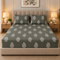 Emerald Botanica 100% Cotton King Size Bedsheet Set (1 Bedsheet & 2 Pillow Covers)
