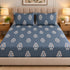 Sapphire Botanica 100% Cotton King Size Bedsheet Set (1 Bedsheet & 2 Pillow Covers)