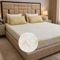 Golden Ivory 5 Pcs Double Bedsheet Set (1 Bedsheet, 4 Pillow Covers)
