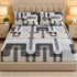 Graphite Grace 3Pcs Double Bedsheet Set (1 Bedsheet & 2 Pillow Covers)