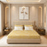 Golden Fern 5 Pcs Double Bedsheet Set (1 Bedsheet, 4 Pillow Covers)