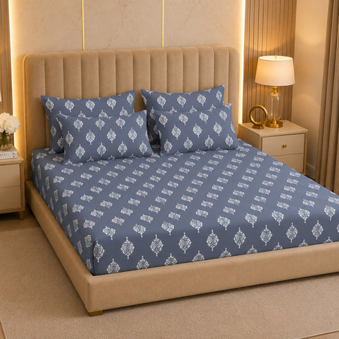 Regal Grace King Size Bedsheet Set (1 Bedsheet, 2 Pillow Covers)