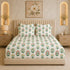 Cloud Soft Red Boota Floral King Size Bedsheet Set (1 Bedsheet, 2 Pillow Covers)