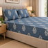 Sapphire Botanica 100% Cotton King Size Bedsheet Set (1 Bedsheet & 2 Pillow Covers)