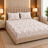 Pearl Damask 3Pcs Double Bedsheet Set (1 Bedsheet & 2 Pillow Covers)