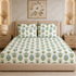 Cloud Soft Boota Floral King Size Bedsheet Set (1 Bedsheet, 2 Pillow Covers)