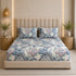 Cloud Soft Pastel Prism King Size Bedsheet Set (1 Bedsheet, 2 Pillow Covers)