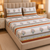 Jaipuri Bloom 3Pcs Double Bedsheet Set (1 Bedsheet & 2 Pillow Covers)