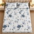 Ink Petale 3Pcs Double Bedsheet Set (1 Bedsheet & 2 Pillow Covers)