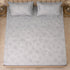Slate Leaves Double Bedsheet Set (1 Bedsheet, 2 Pillow Covers)