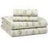 Cloud Soft Verdant Trellis King Size Bedsheet Set (1 Bedsheet, 2 Pillow Covers)