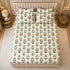 Cloud Soft Red Boota Floral King Size Bedsheet Set (1 Bedsheet, 2 Pillow Covers)