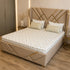 Olive Wave 5 Pcs Double Bedsheet Set (1 Bedsheet, 4 Pillow Covers)