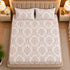 Pearl Damask 3Pcs Double Bedsheet Set (1 Bedsheet & 2 Pillow Covers)