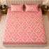 Cloud Soft Blush Mahal King Size Bedsheet Set (1 Bedsheet, 2 Pillow Covers)