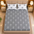 Ash Bloom King Size Bedsheet Set (1 Bedsheet, 2 Pillow Covers)