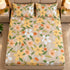 Peach Sorbet 3Pcs Double Bedsheet Set (1 Bedsheet & 2 Pillow Covers)