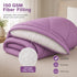 Reversible Double Bed Comforter | 150 GSM, Plum Whisper