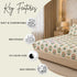 Cloud Soft Red Boota Floral King Size Bedsheet Set (1 Bedsheet, 2 Pillow Covers)