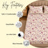 Amour 3Pcs Double Bedsheet Set (1 Bedsheet & 2 Pillow Covers)