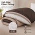 Reversible Double Bed Comforter | 150 GSM, Mocha Haven