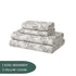 Ivory Botanica Double Bedsheet Set (1 Bedsheet, 2 Pillow Covers)