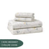 Misty Petals Double Bedsheet Set (1 Bedsheet, 2 Pillow Covers)