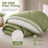 Reversible Double Bed Comforter | 150 GSM, Forest Calm