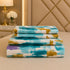 Ocean Mist 5 Pcs Double Bedsheet Set (1 Bedsheet, 4 Pillow Covers)