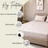 Petite Blossom Double Bedsheet Set (1 Bedsheet, 2 Pillow Covers)