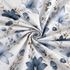 Ink Petale 3Pcs Double Bedsheet Set (1 Bedsheet & 2 Pillow Covers)
