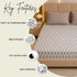 Pearl Heritage King Size Bedsheet Set (1 Bedsheet, 2 Pillow Covers)