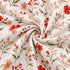 Poppy Bloom 100% Cotton King Size Bedsheet Set (1 Bedsheet & 2 Pillow Covers)