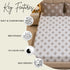 Gulnaar King Size Bedsheet Set (1 Bedsheet, 2 Pillow Covers)