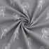 Ash Bloom King Size Bedsheet Set (1 Bedsheet, 2 Pillow Covers)