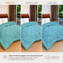Reversible Double Bed Comforter | 150 GSM, Blue Lagoon