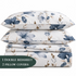Ink Petale 3Pcs Double Bedsheet Set (1 Bedsheet & 2 Pillow Covers)