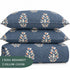 Sapphire Botanica 100% Cotton King Size Bedsheet Set (1 Bedsheet & 2 Pillow Covers)