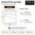 300TC Solid 100% Pure Cotton King Bedsheet Set (1 Bedsheet, 2 Pillow Covers), Ivory