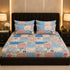 Petal Symphony Double Bedsheet Set (1 Bedsheet, 2 Pillow Covers)