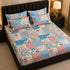 Petal Symphony Double Bedsheet Set (1 Bedsheet, 2 Pillow Covers)