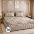 Cloud Soft Blush Symphony King Size Bedsheet Set (1 Bedsheet, 2 Pillow Covers)