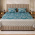 Royal Damask King Size Bedsheet Set (1 Bedsheet, 2 Pillow Covers)