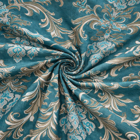 Royal Damask King Size Bedsheet Set (1 Bedsheet, 2 Pillow Covers)
