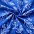 Cloud Soft Indigo Bloom King Size Bedsheet Set (1 Bedsheet, 2 Pillow Covers)