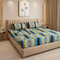 Cloud Soft Regal Medallion King Size Bedsheet Set (1 Bedsheet, 2 Pillow Covers)